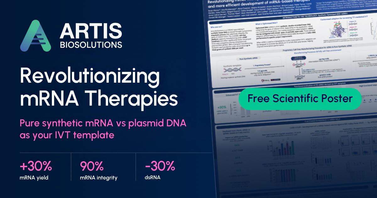 Pure Synthetic oDNA for mRNA Therapies